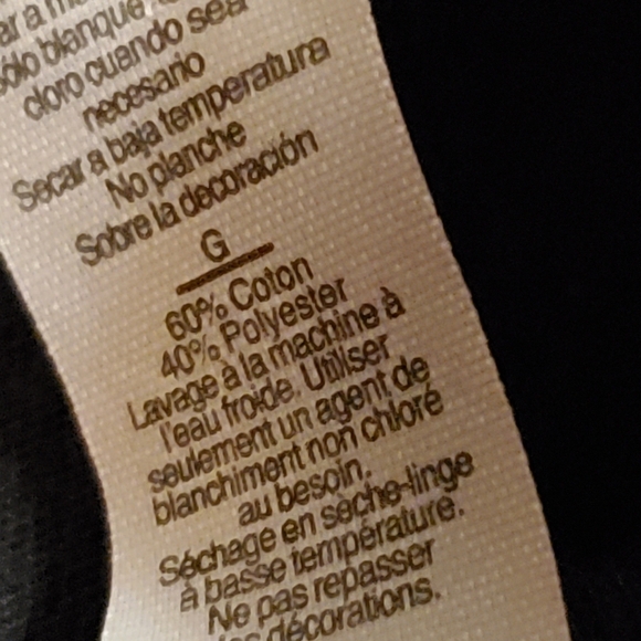 Next Level Apparel. Hocus Pocus Halloween Fall Black Short Sleeve Tshirt Large - Picture 3 of 4